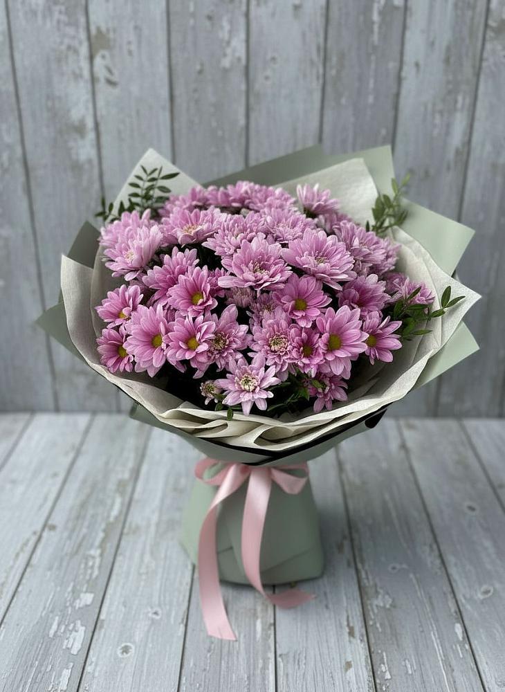 Букет цветов из: Хризантемы в Уптар