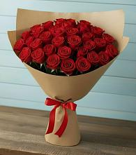 Букет Красные розы Милано в Уптар