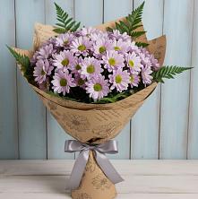 Букет цветов из:  Хризантемы в Уптар