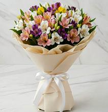 Букет цветов из:  Альстромерии в Уптар