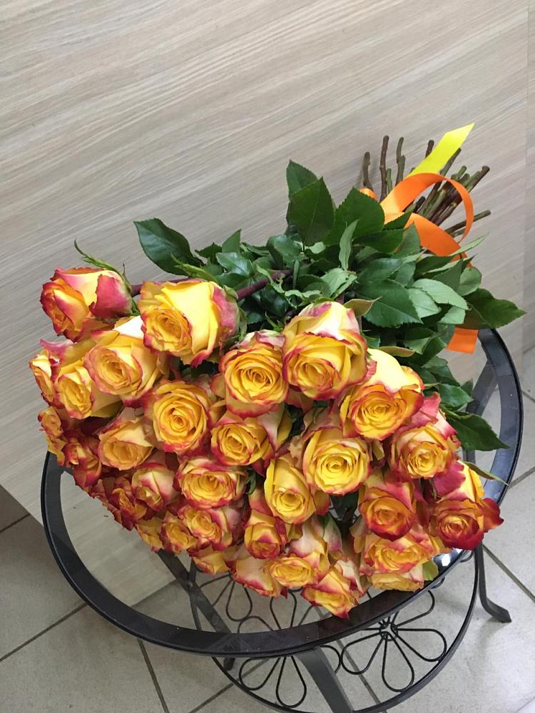 Букет Желтые розы в Уптар