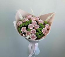 Букет цветов из:  Розы и Хризантемы в Уптар