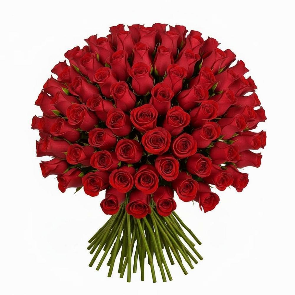 Букет Красные розы Чери Лав в Уптар