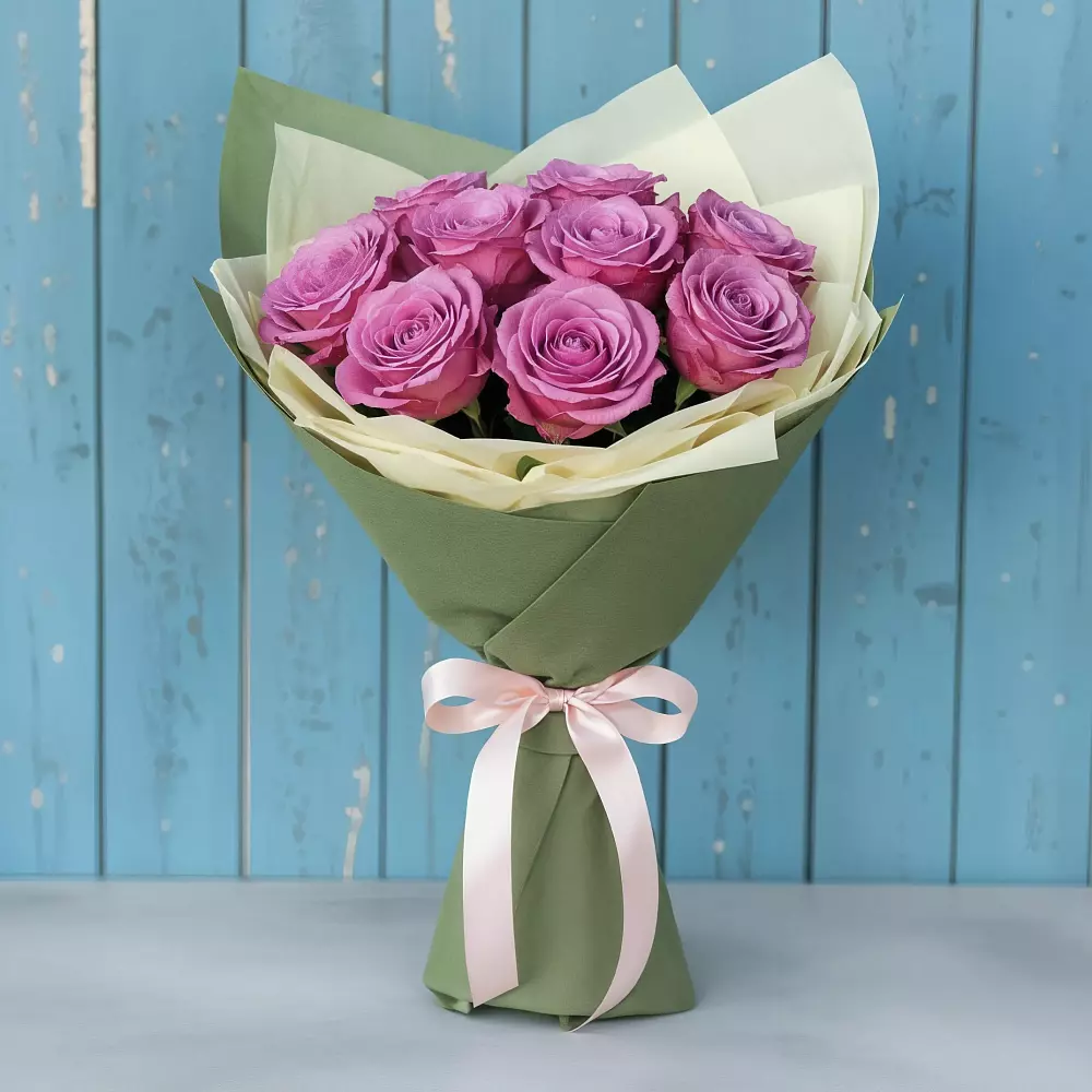 Букет Розы Фёрст Леди в Уптар