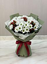 Букет цветов из:  Хризантемы в Уптар